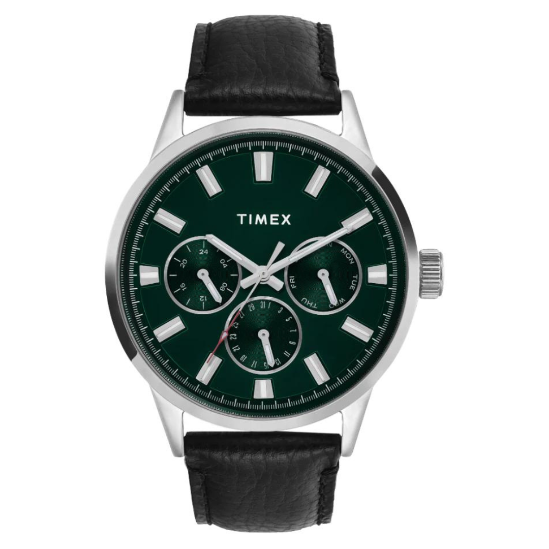 Timex Men Green Round Watch- TWEG19927