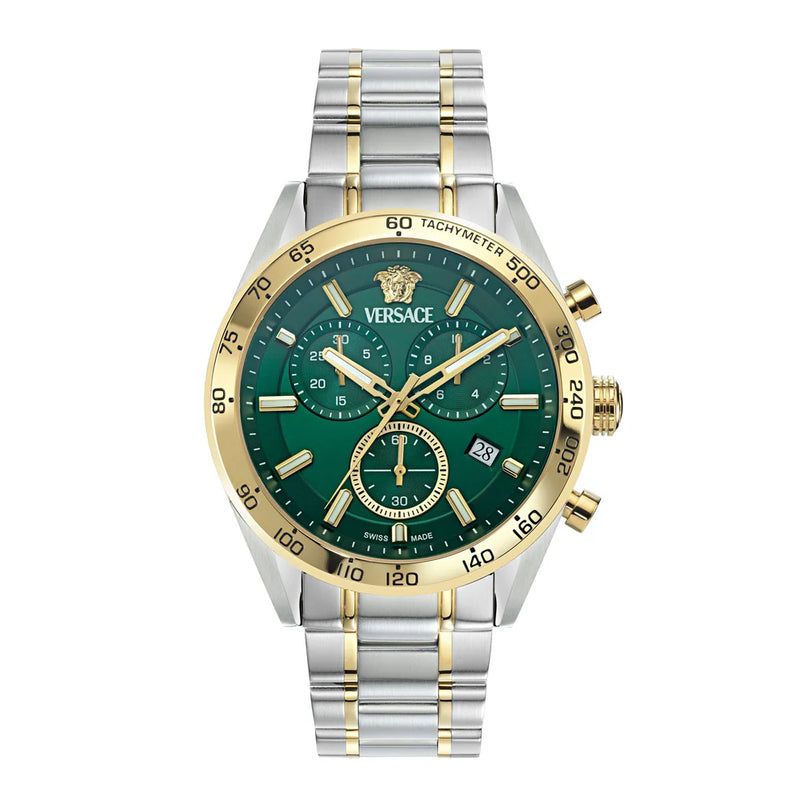 VERSACE V-CODE CHRONO WATCH for Men - VE0CA0324 - KRISHNA WATCH COMPANY