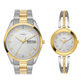 Timex Pairs Silver Round Analog Dial Watch- TW00PR308
