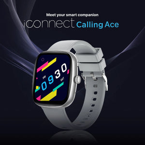 Timex iConnect Calling Ace 1.83"(4.64 cm) Display with Functional Crown and BT Calling Smartwatch For Unisex - TWIXW1102T - KRISHNA WATCH COMPANY