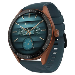 Titan Crest 2.0 With 3.63 CM AMOLED Display With Functional Crown,SingleSync BT Calling,AI Voice Assistant,Find Phone 90205ap03 - KRISHNA WATCH COMPANY