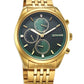 Sonata Magna Quartz Round Dial Men's Analog Watch - 7155YM01
