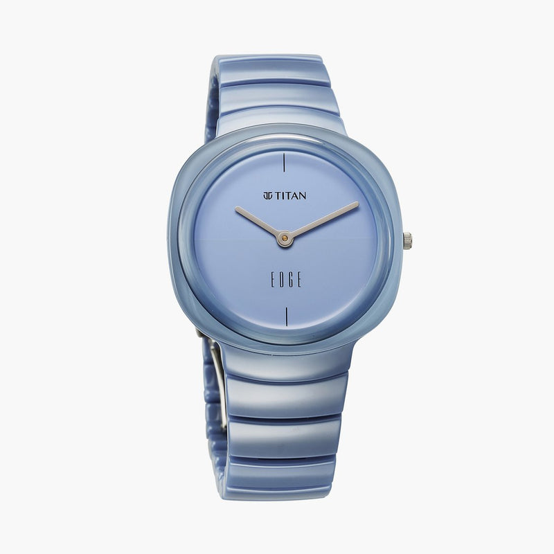 Titan Edge Squircle Quartz Analog Watch For Women 2757qc02 - KRISHNA WATCH COMPANY