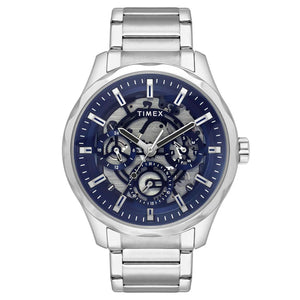 Timex Men Blue Round Dial Analog Watch - TW0TG7627 - KRISHNA WATCH COMPANY