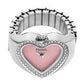Fossil Watch Ring Two-Hand Stainless Steel ES5408
