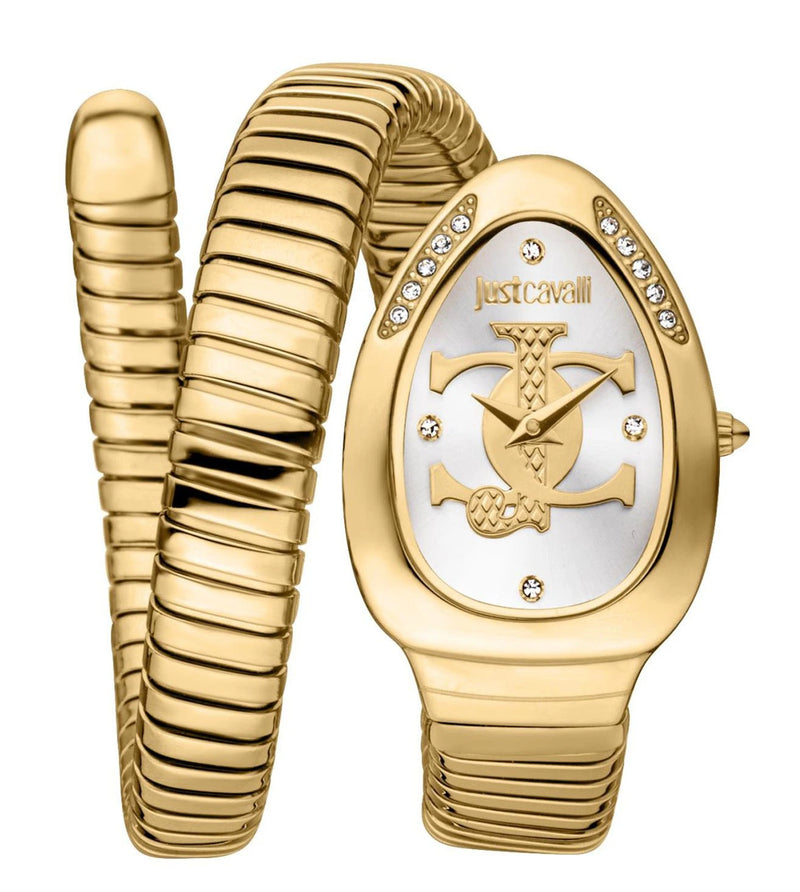 JUST CAVALLI Serpente Logo Watch for Women JC1L227M0035 - KRISHNA WATCH COMPANY