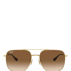 RAY-BAN Brown Gradient Aviator Unisex Sunglasses 0RB3722I0015159 - KRISHNA WATCH COMPANY