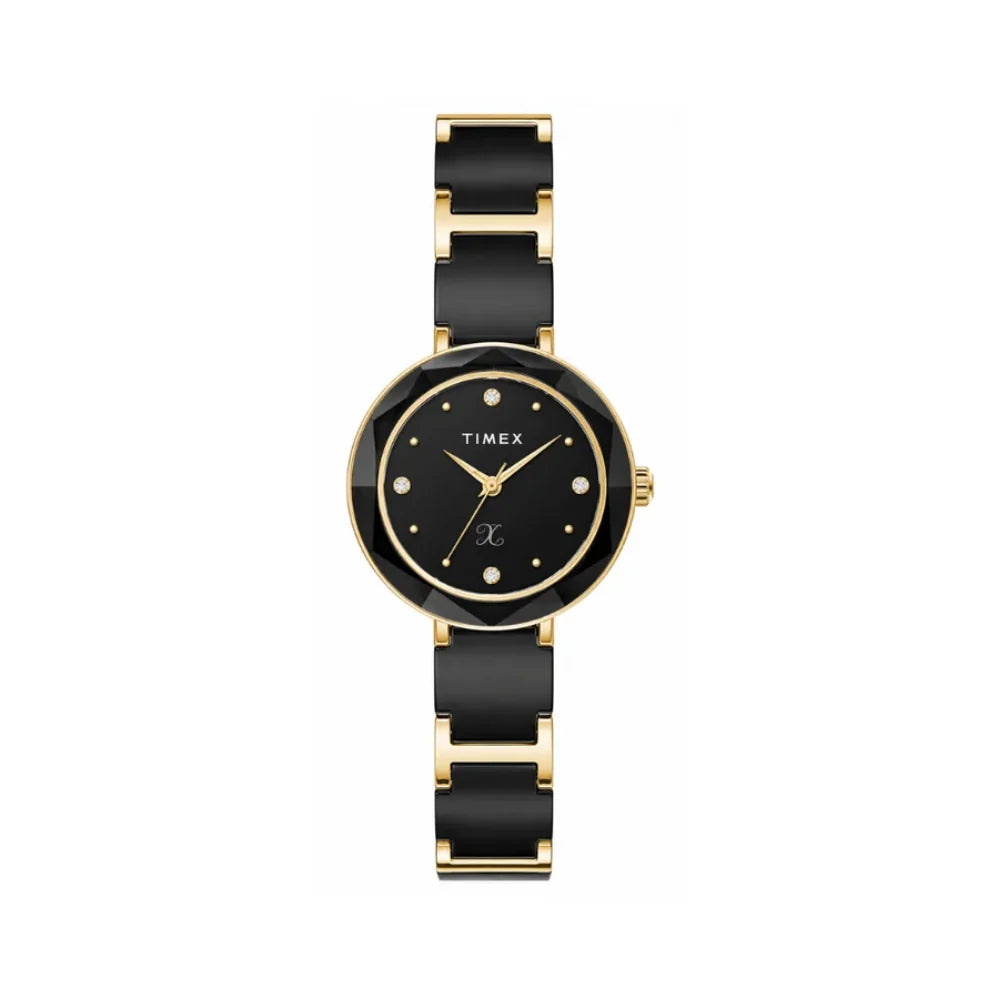 Timex Fashion Black Dial Women's Watch - TWEL28002