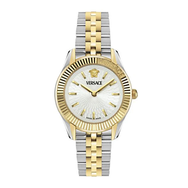 Versace Greca Time Women Quartz Silver Dial Watch VE9CA0224