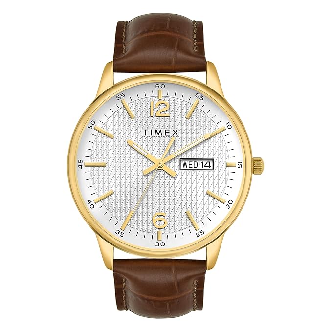 TIMEX Trendline Silver Round Dial Analog Men's Watch - TWTG12109 - KRISHNA WATCH COMPANY