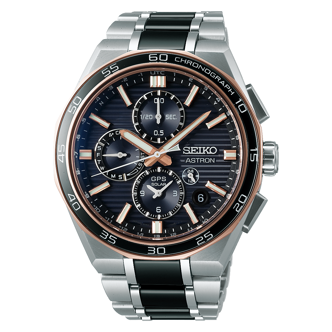 Seiko Astron GPS Solar Dual-Time Chronograph Limited Edition - SSH180J1