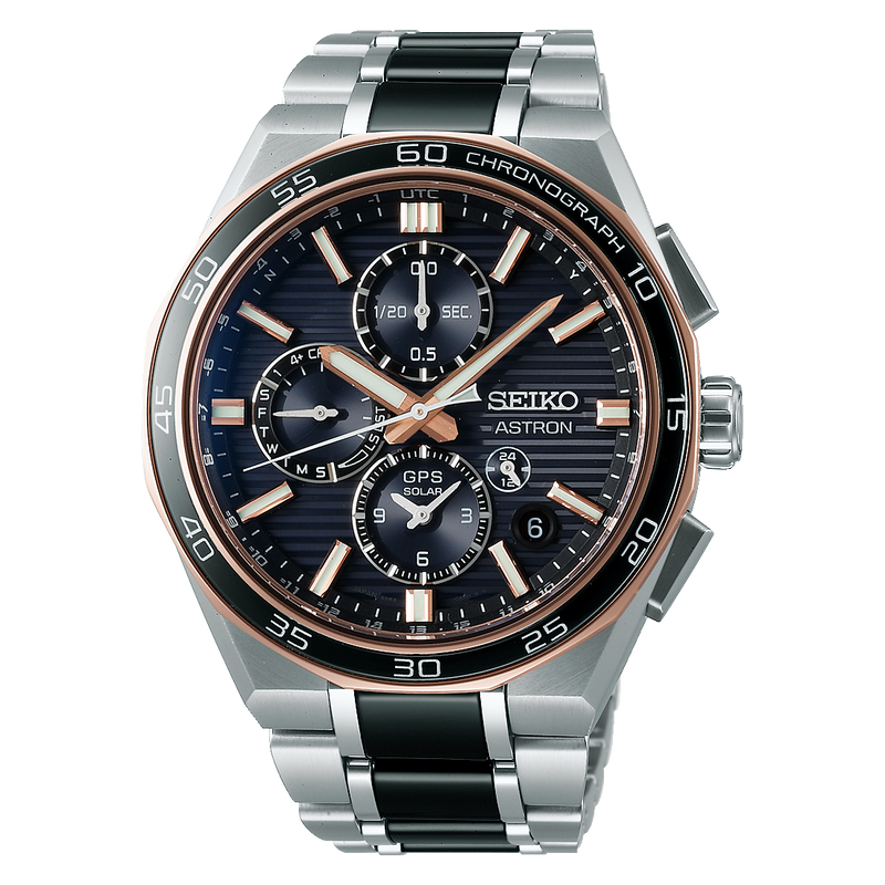 Seiko Astron GPS Solar Dual-Time Chronograph Limited Edition - SSH180J1