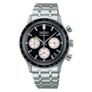 Seiko Men's watch SPORT quartz chronograph in steel SSB479P1 - KRISHNA WATCH COMPANY