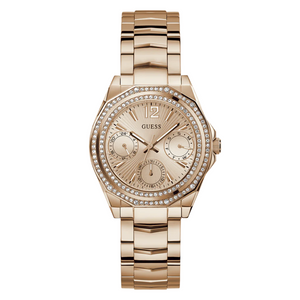 Guess Ladies Rose Gold Tone Multi-function Watch GW0685L3 - KRISHNA WATCH COMPANY