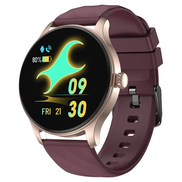 Fastrack Jupiter R1 With 3.50 cm, BT Calling, Fast Charge, IP68, Calculator, AI Voice Assistant, Fashion Smartwatch 38088pp09k