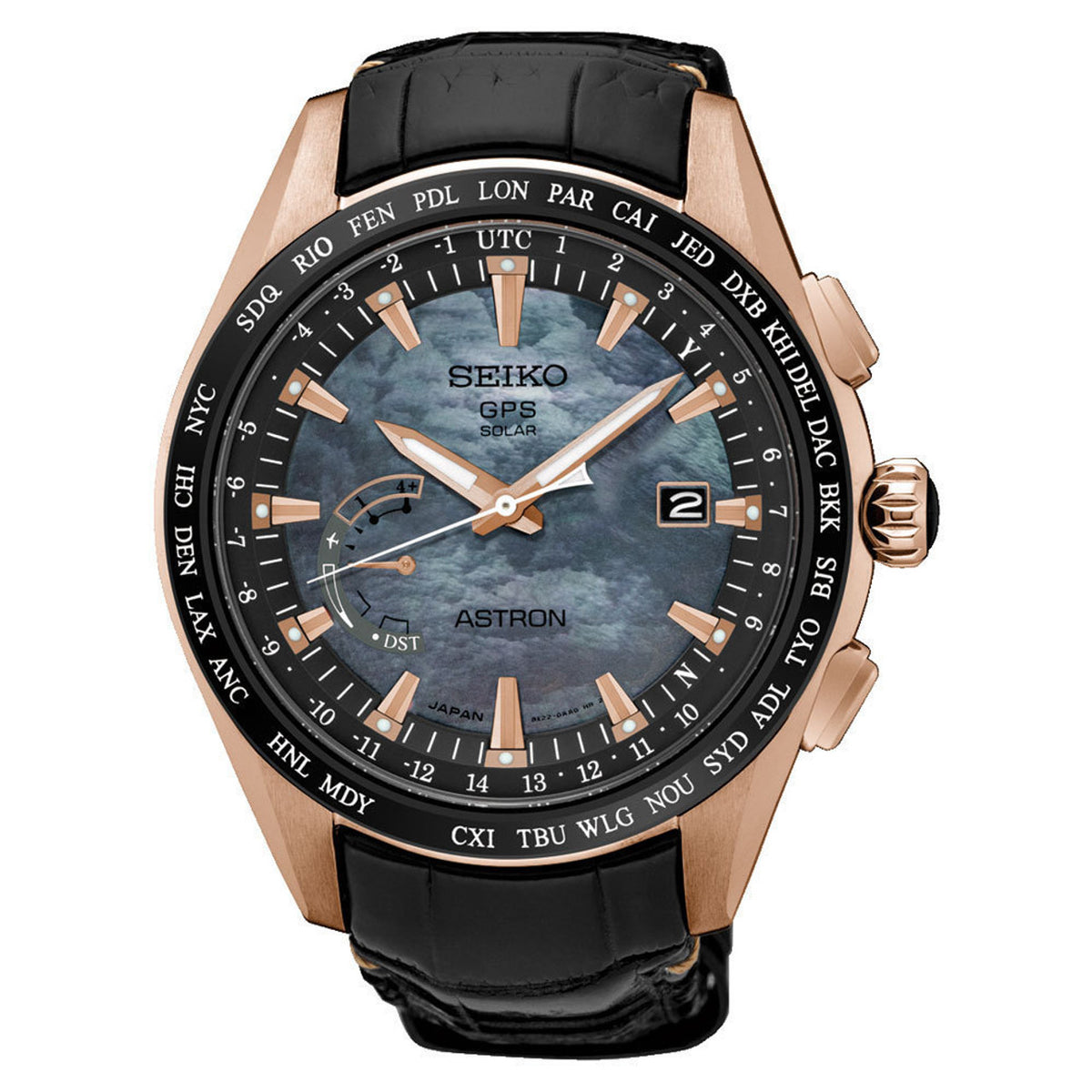 SEIKO Astron GPS Novak Djokovic Limited Edition Men's Watch - SSE105J1