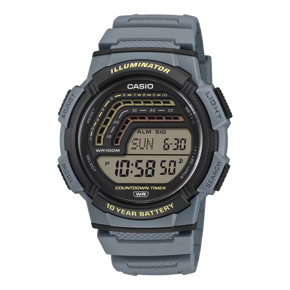 CASIO MENS RESIN WS-1800-2AVDF - A2533 - KRISHNA WATCH COMPANY