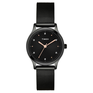 Timex Women Black Round Analog Dial Watch - TW0TL8716 - KRISHNA WATCH COMPANY