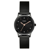 Timex Women Black Round Analog Dial Watch - TW0TL8716