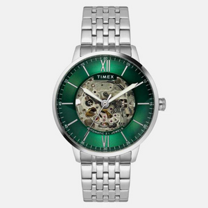Timex E Class Male Green Analog Stainless Steel Watch - TWEG23502 - KRISHNA WATCH COMPANY