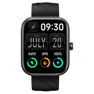 Fastrack Kruz+ 1.91 Inch Super HD Display with Functional Crown and Auto Multisport Recognition Smart Watch for Unisex 38104PP01 - KRISHNA WATCH COMPANY
