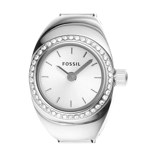 FOSSIL Watch Ring Two-Hand Stainless Steel ES5321