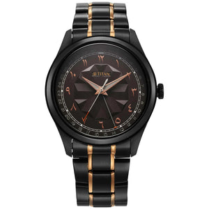 Titan Classique Men's Analog Watch - 1805KM09 - KRISHNA WATCH COMPANY