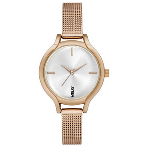 Helix Analog Silver Dial Women Watch TW027HL22 - KRISHNA WATCH COMPANY