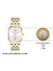 Timex Octagonal 34mm Silver Dial Analog Pair Watch - TW00PR354