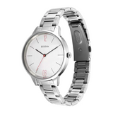 Titan Quartz Analog White Dial Watch for Women 2648sm09