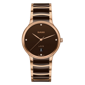 RADO Centrix Diamonds Unisex Watch R30023712 - KRISHNA WATCH COMPANY