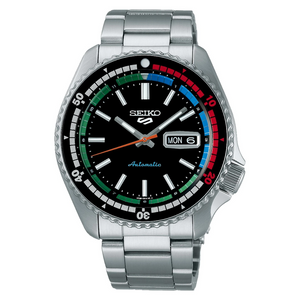 Seiko The New Regatta Timer Seiko 5 Sports Retro Colour Collection SRPK13K1 - KRISHNA WATCH COMPANY