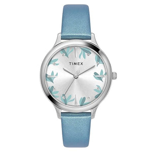 TIMEX Women Silver Round Dial Analog Watch - TWTL12106 - KRISHNA WATCH COMPANY