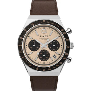 Timex Q Timex Men Rose Gold Round Dial Analog Watch - TW2W51800UJ - KRISHNA WATCH COMPANY