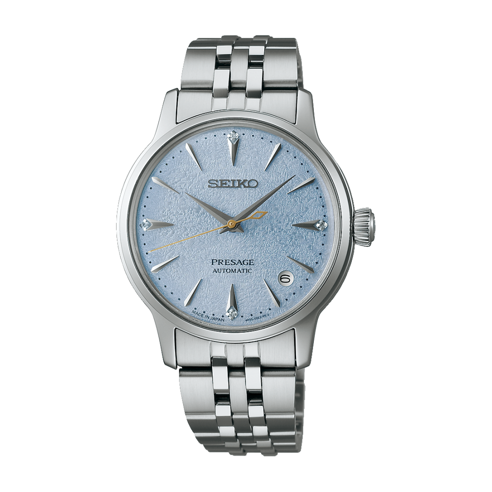 Seiko Presage ‘Frozen Skydiving’ Diamond Cocktail Time - SRPL61J1 - KRISHNA WATCH COMPANY