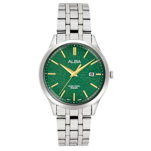 Alba Green Marble Dial Watch AS9R29X1 - KRISHNA WATCH COMPANY