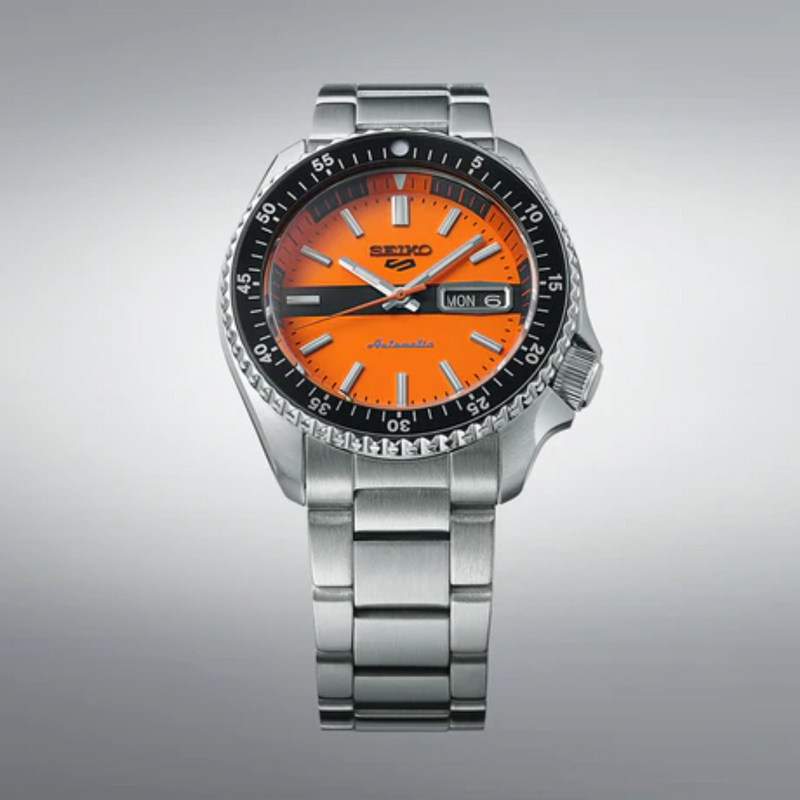 Seiko The New Double Hurricane Seiko 5 Sports Retro Colour Collection - SRPK11K1 - KRISHNA WATCH COMPANY