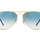 Ray-Ban Men Aviator Sunglasses 0RB3025I001/3F58-001/3F