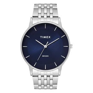 Timex Blue Round Dial Analog Mens Watch - TWTG12001 - KRISHNA WATCH COMPANY