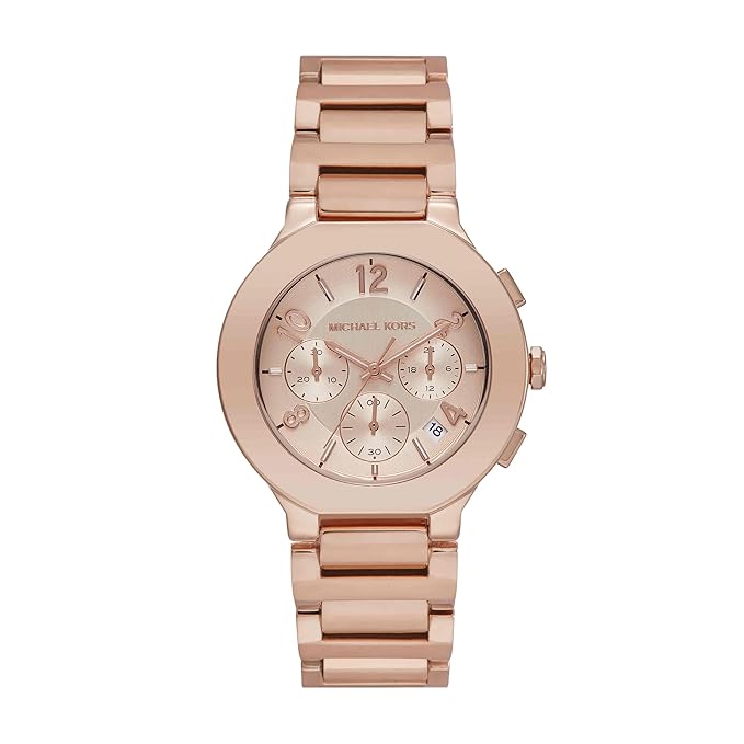 Michael Kors Analog Rose Gold Dial Women's Watch - MK7521 - KRISHNA WATCH COMPANY
