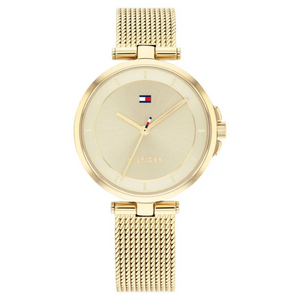Tommy Hilfiger Quartz Analog Beige Dial Stainless Steel Strap Watch for Women TH1782362 - KRISHNA WATCH COMPANY