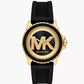 Michael Kors Everest Black Quartz Silicone Watch MK7537