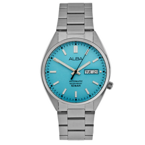 Alba Ice Blue Mechanical AL4321X1 - KRISHNA WATCH COMPANY