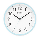 Titan Contemporary White Dial Blue Color Silent Sweep Technology - W0055PA02 - KRISHNA WATCH COMPANY
