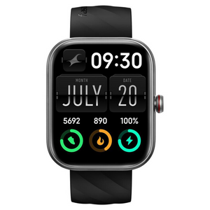 Fastrack Kruz+ 1.91 Inch Super HD Display with Functional Crown and SingleSync BT Calling Smart Watch for Unisex 38104PP02 - KRISHNA WATCH COMPANY