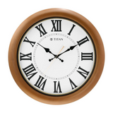 Titan Classic White Wall Clock with Silent Sweep Technology - W0015PA01