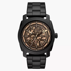 FOSSIL Automatic Black Stainless Steel Watch - ME3253 - KRISHNA WATCH COMPANY