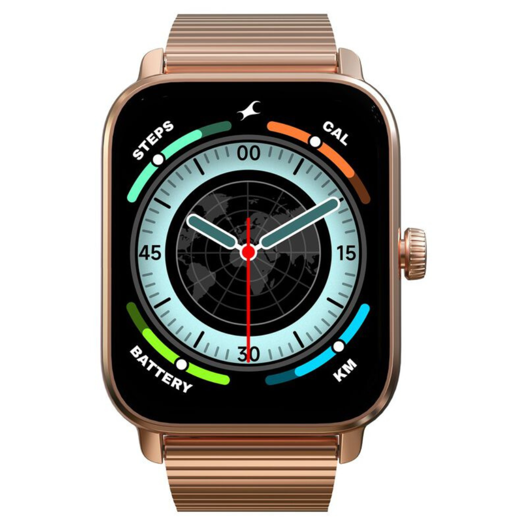 Smart watch gold 2024 rose