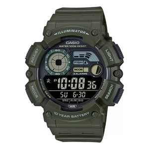 Casio Men's Black Digital Resin Watch Youth WS-1500H-3BVDF - D350 - KRISHNA WATCH COMPANY