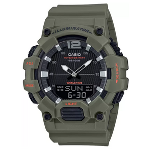 Casio Analog-Digital Black Dial Men's Watch - HDC700-3A2VDF - D178 - KRISHNA WATCH COMPANY